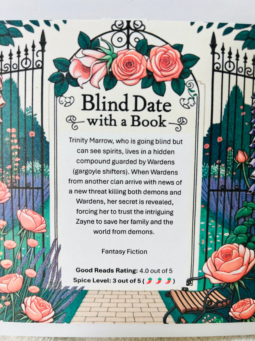 Fantasy, Romantasy - New/Like New Blind Date with a Book 144