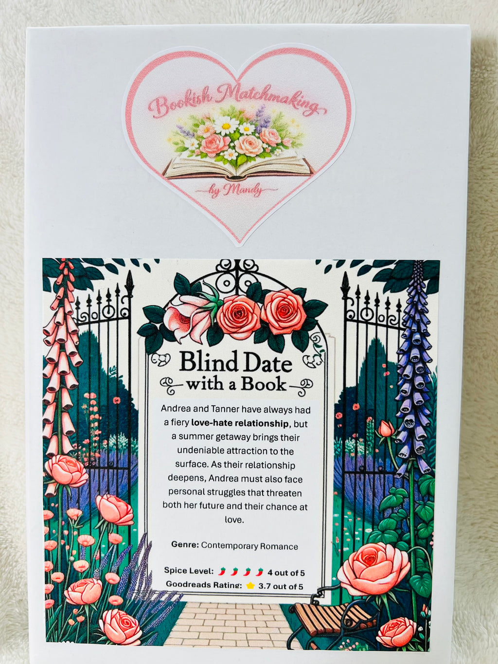 Contemporary Romance - Sprayed Edges Blind Date with a Book 160