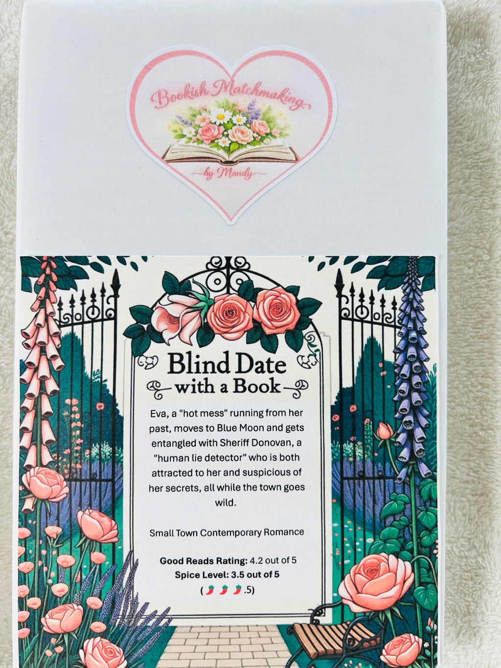 Small Town Contemporary Romance - New/Like New Blind Date with a Book 138