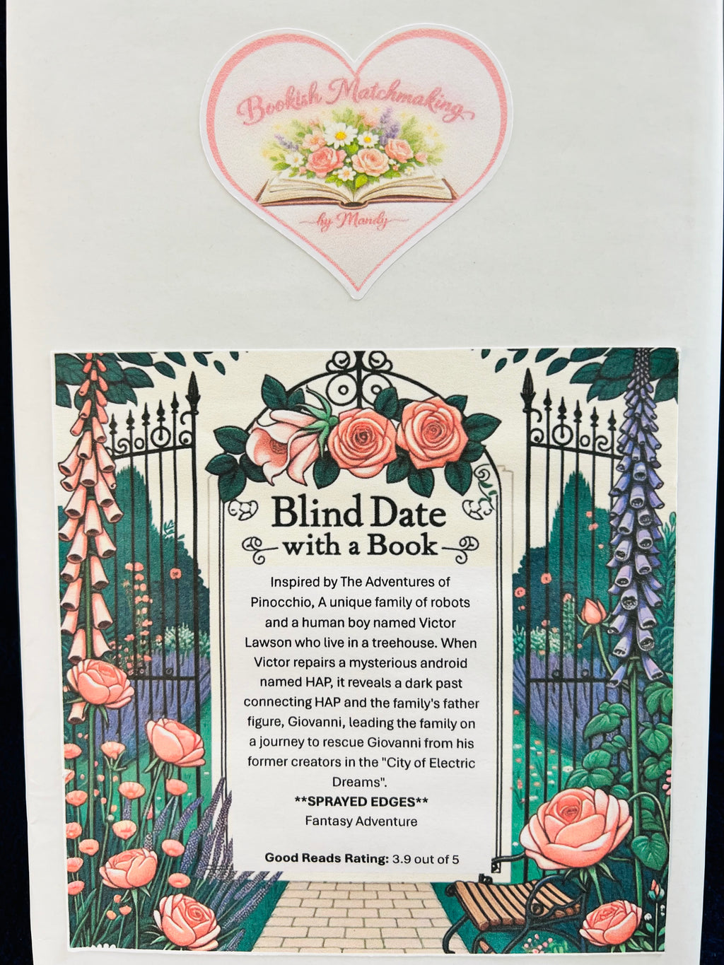 Fantasy Adventure - Sprayed Edges Blind Date with a Book 193