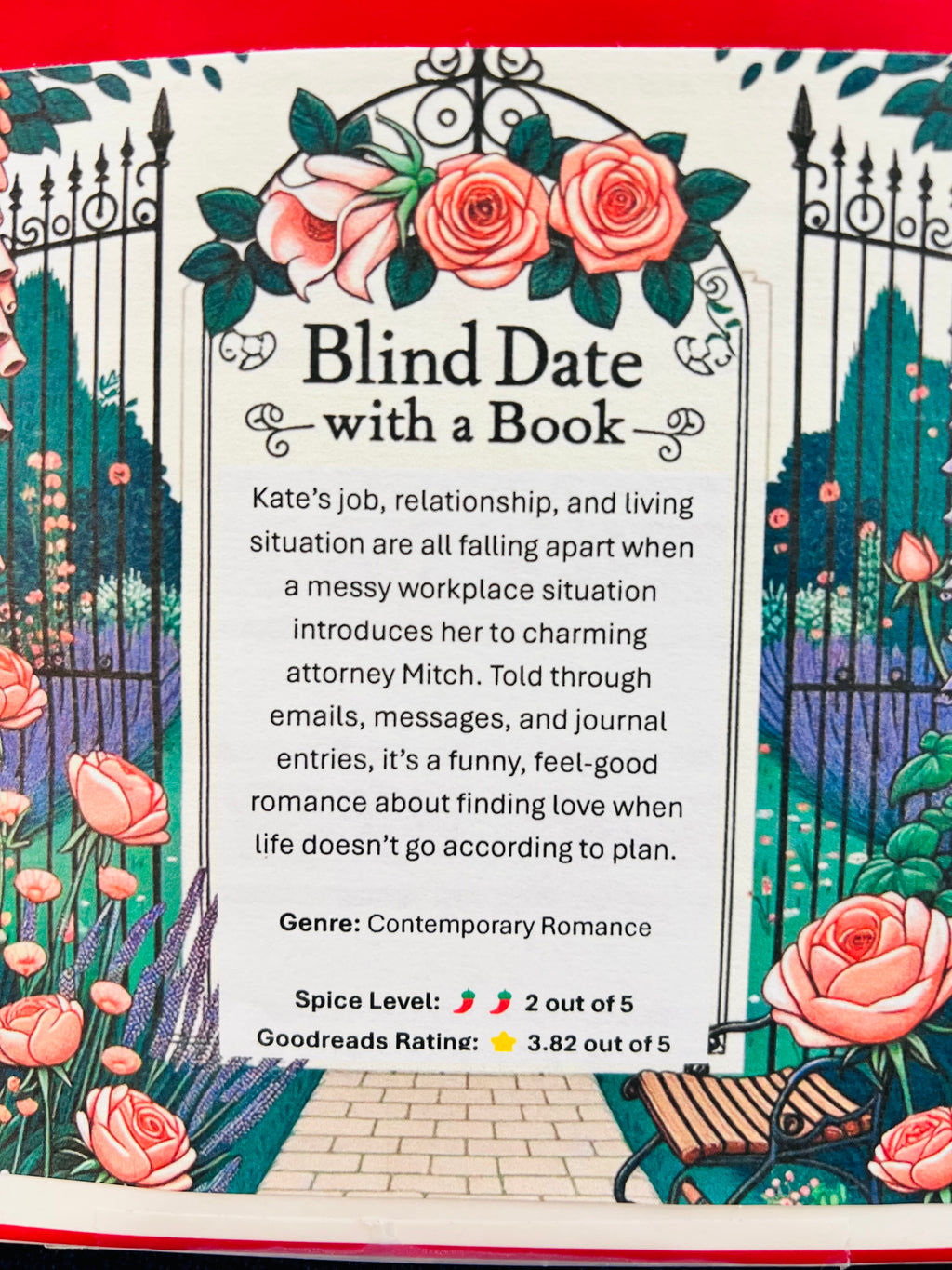 Contemporary Romance - New/Like New Blind Date with a Book 88