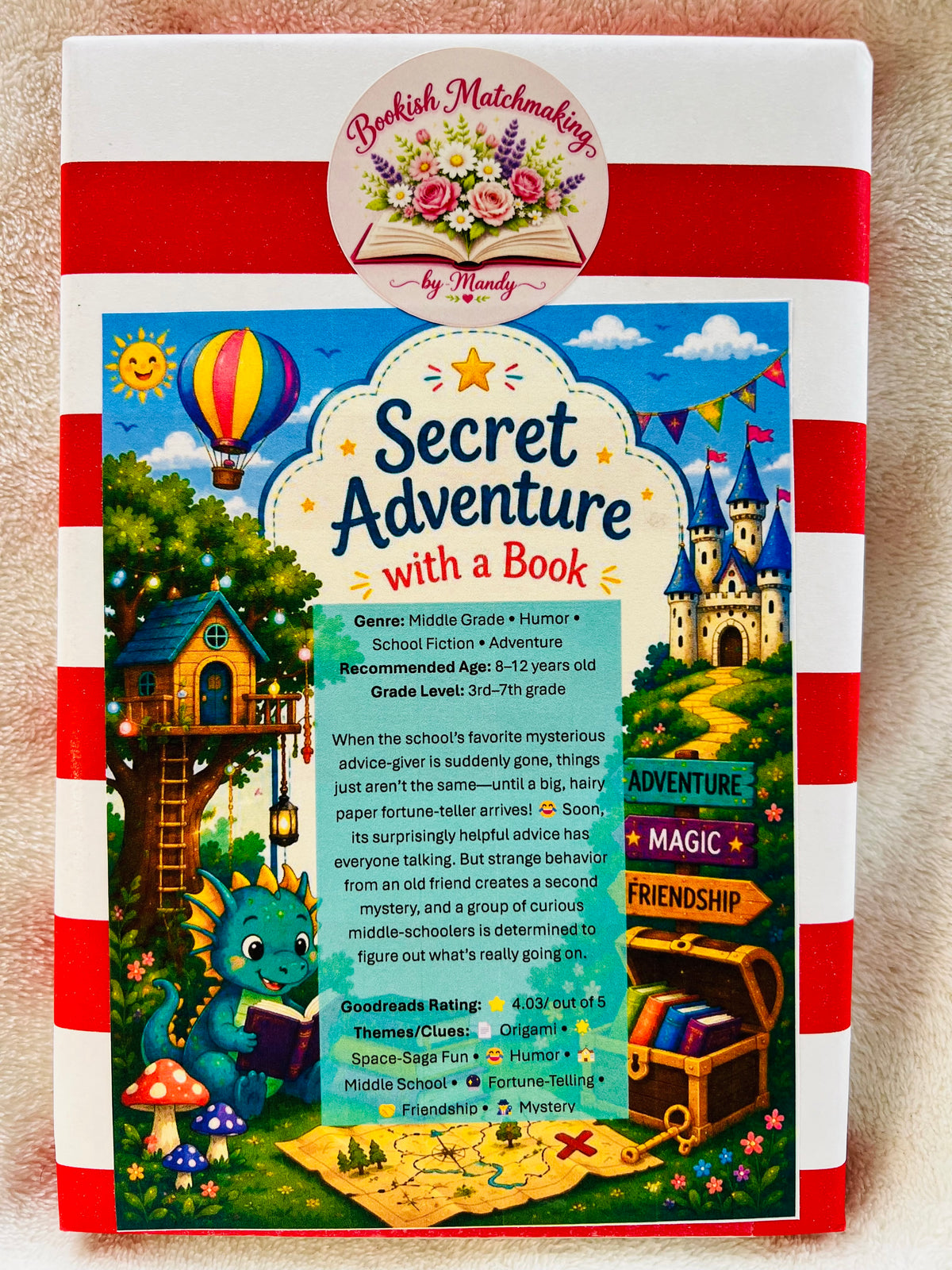 Gently Loved Secret adventure with a Book - Recommended Age: 8–12 years old 438