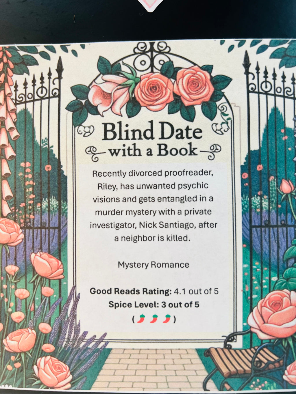 Mystery Romance - New/Like New Blind Date with a Book 140