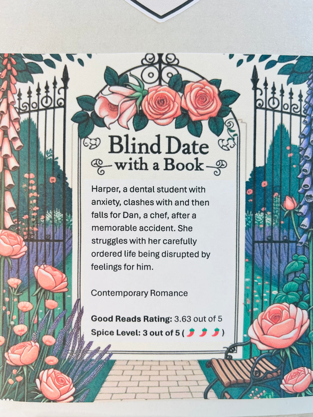 Contemporary Romance - New/Like New Blind Date with a Book 115
